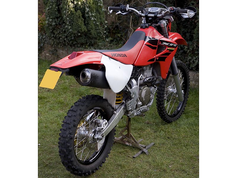 Better photos of Phil's XR650R